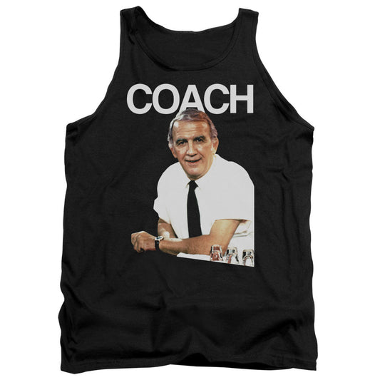 Cheers Coach Mens Tank Top Shirt Black Officially Licensed