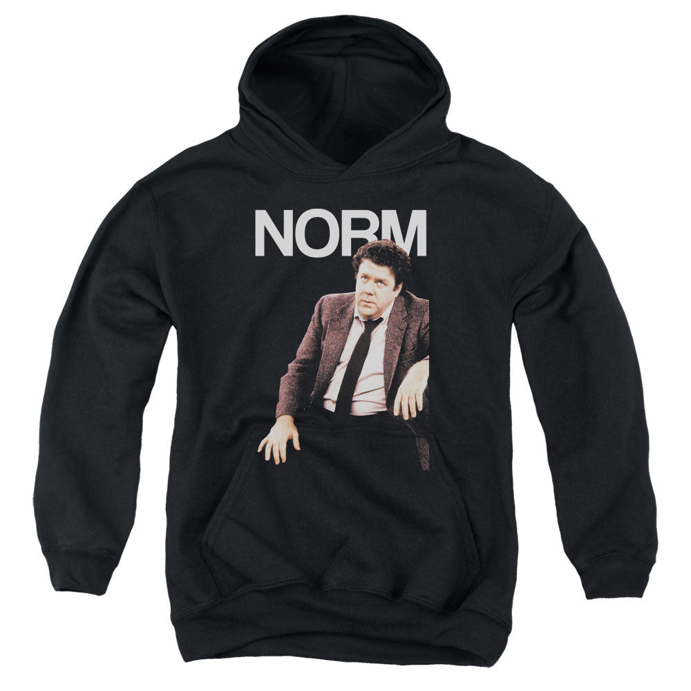 Cheers Norm Kids Youth Hoodie Black Officially Licensed