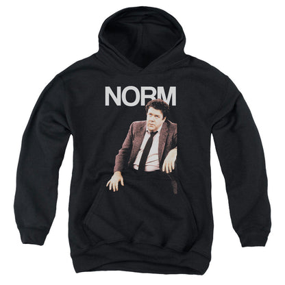 Cheers Norm Kids Youth Hoodie Black Officially Licensed