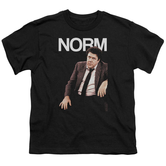Cheers Norm Kids Youth T Shirt Black Officially Licensed
