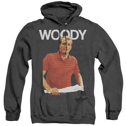 Cheers Woody Heather Mens Hoodie Black Officially Licensed