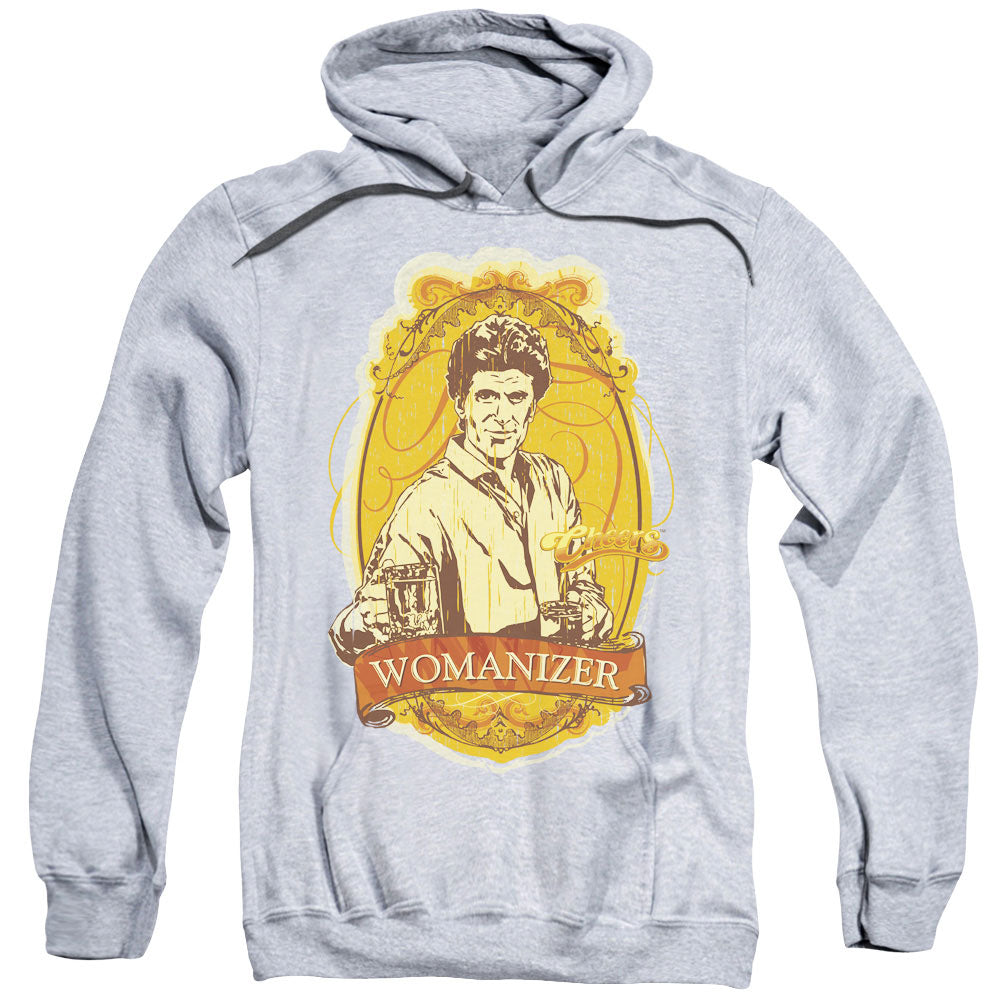 Cheers Womanizer Mens Hoodie Athletic Heather Officially Licensed