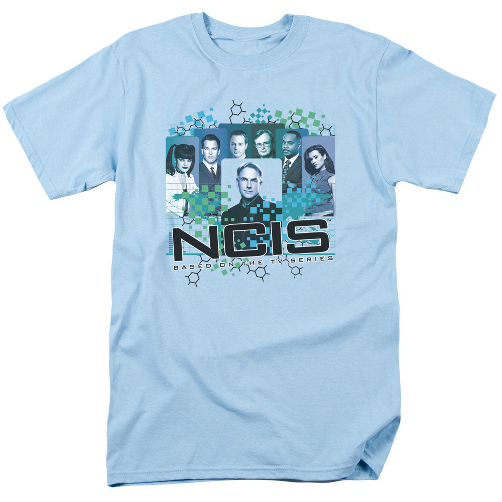 Ncis Cast Mens T Shirt Light Blue Officially Licensed