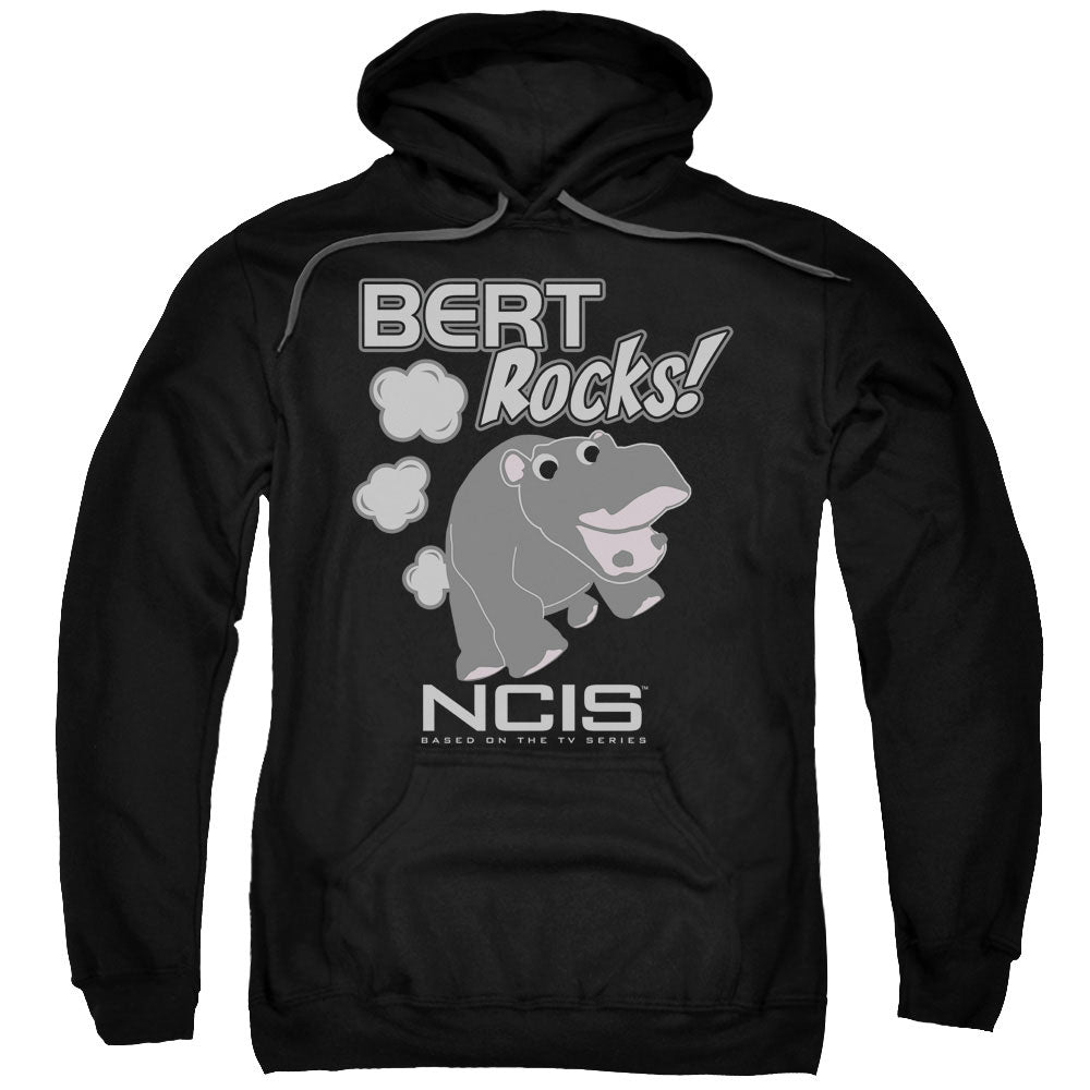 Ncis Bert Rocks Mens Hoodie Black Officially Licensed
