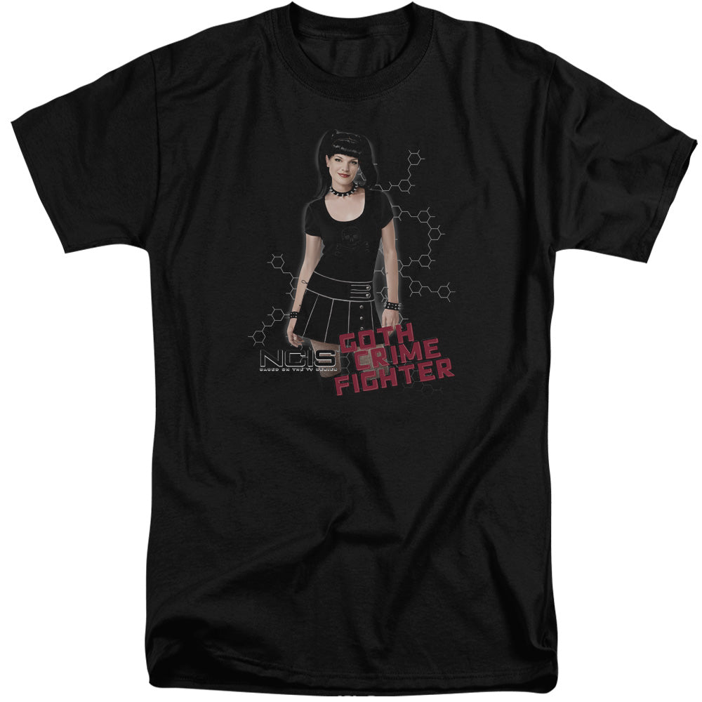Ncis Goth Crime Fighter Mens Tall T Shirt Black Officially Licensed