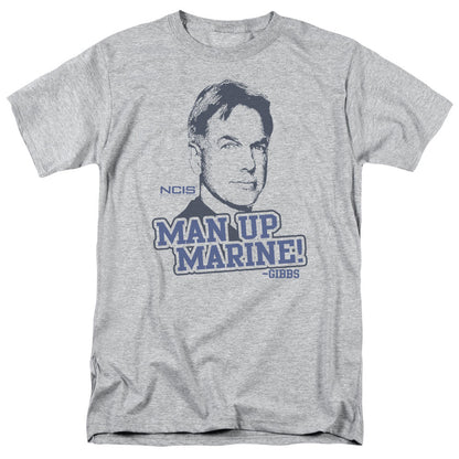 Ncis Man Up Mens T Shirt Athletic Heather Officially Licensed