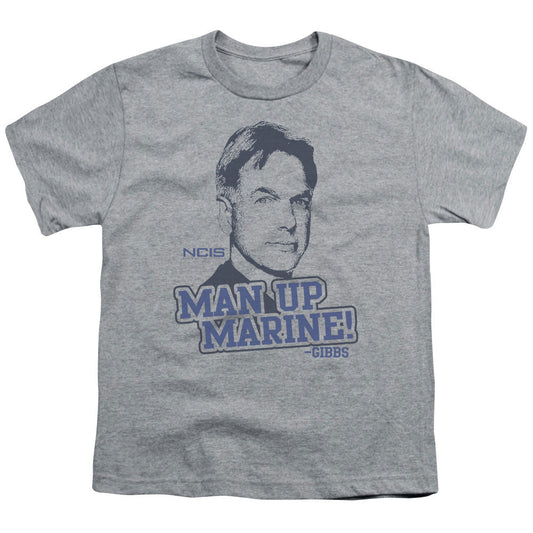 Ncis Man Up Kids Youth T Shirt Athletic Heather Officially Licensed