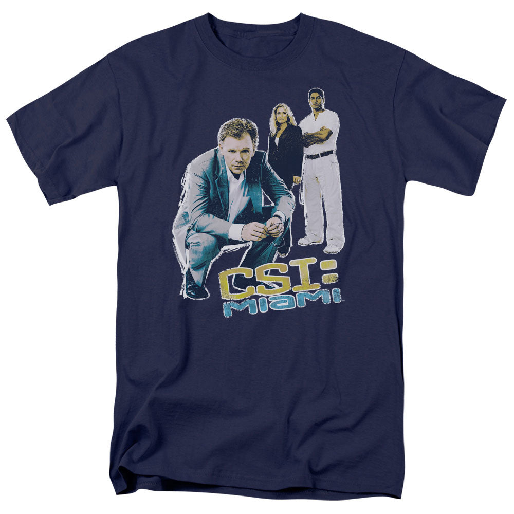 Csi Miami Perspective Mens T Shirt Navy Officially Licensed