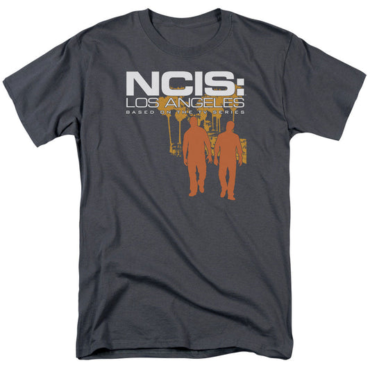 Ncis:La Slow Walk Mens T Shirt Charcoal Officially Licensed