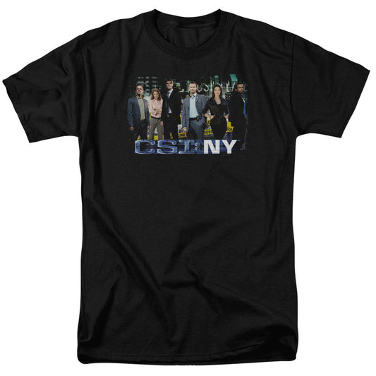 Csi Ny Cast Mens T Shirt Black Officially Licensed