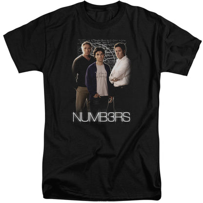 Numbers Equations Mens Tall T Shirt Black Officially Licensed