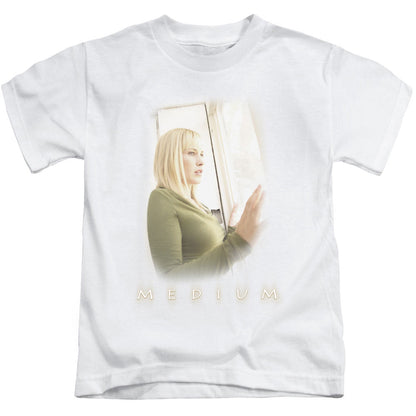 Medium White Light Juvenile Kids Youth T Shirt White Officially Licensed