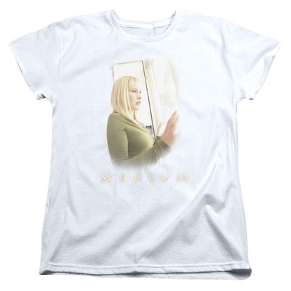 Medium White Light Womens T Shirt White Officially Licensed