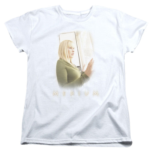 Medium White Light Womens T Shirt White Officially Licensed