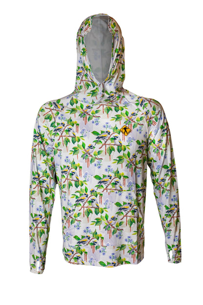 Golden-Winged Warbler Sun Hoodie - Triathlete Store