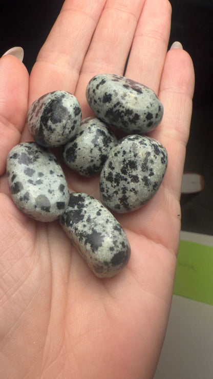 Greta Gabbro Tumbled Stone