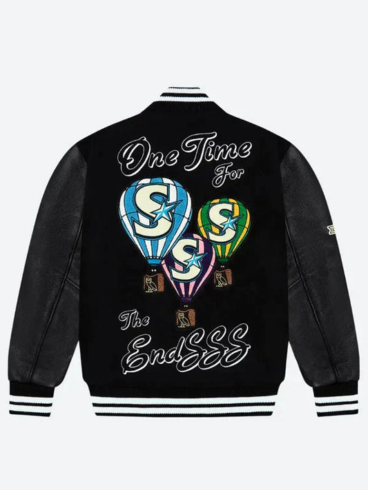 CEBL Scarborough Shooting Stars Black Varsity Jacket