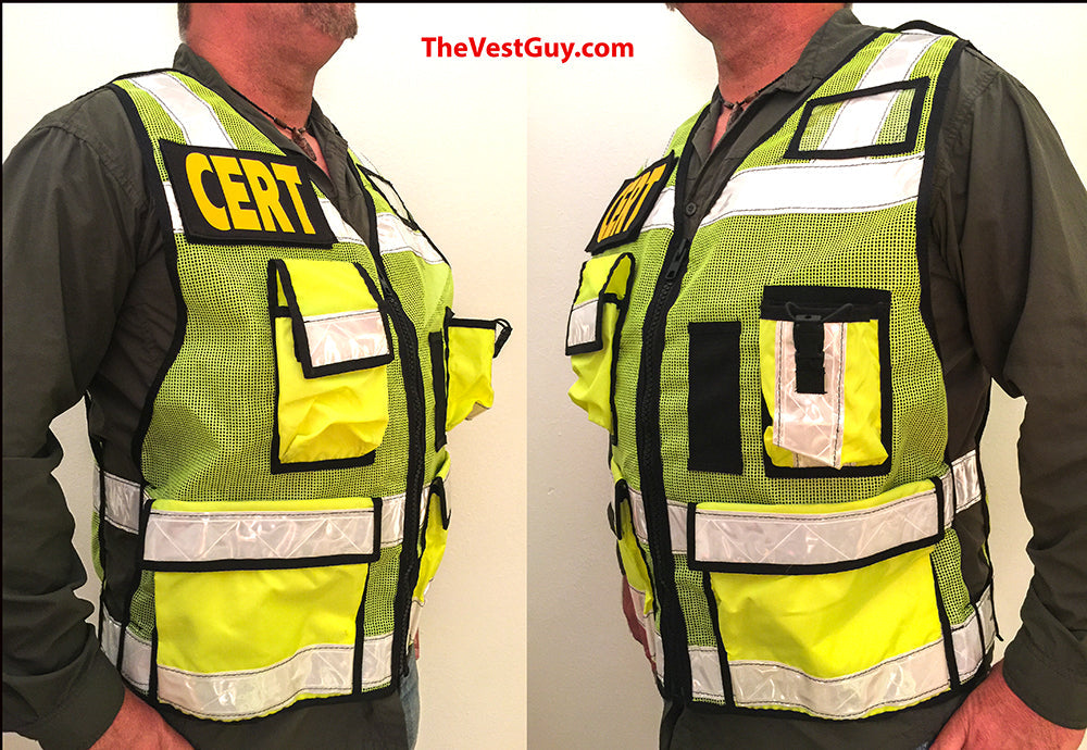 ANSI II CERT High Visibility Vest