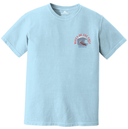 Koloa Waves Of The Free Pigment-Dyed T-Shirt