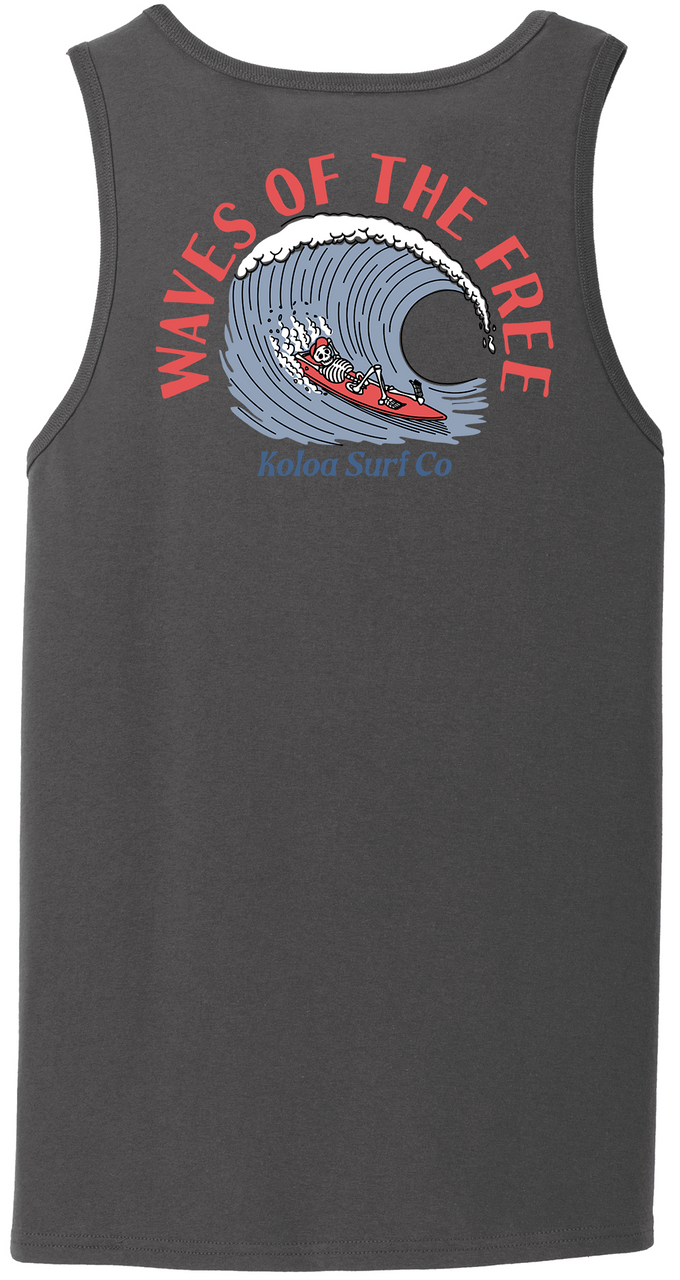 Koloa Waves Of The Free Tank Top
