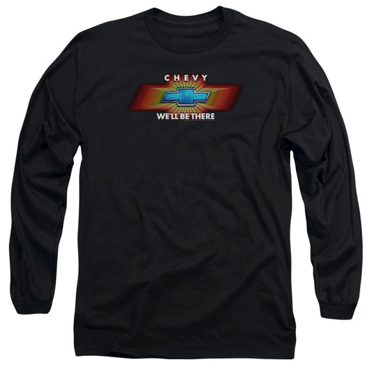 Chevrolet Chevy Well Be There Tv Spot Mens Long Sleeve Shirt Black Officially Licensed Officially Licensed