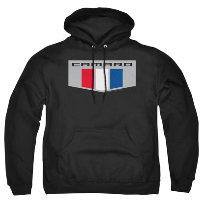 Chevrolet Chrome Emblem Mens Hoodie Black Officially Licensed