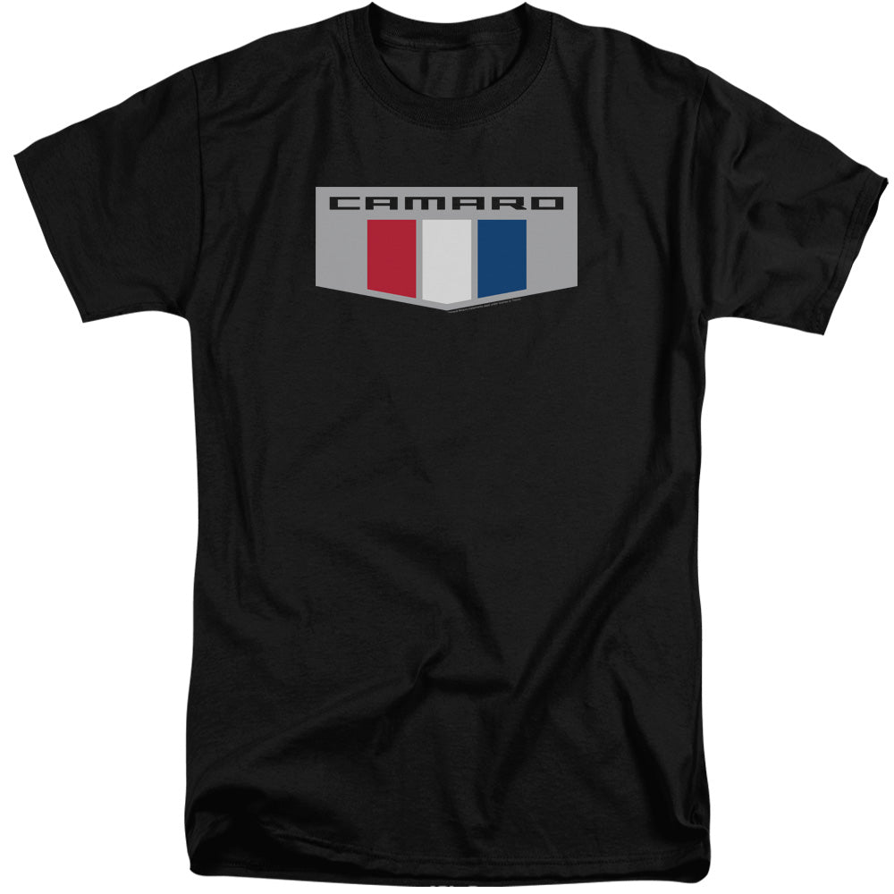 Chevrolet Chrome Emblem Mens Tall T Shirt Black Officially Licensed
