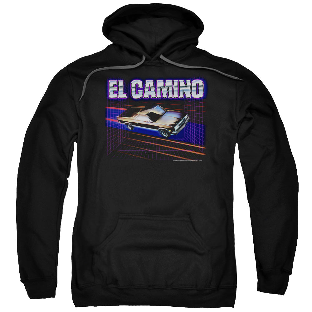 Chevrolet El Camino 85 Mens Hoodie Black Officially Licensed