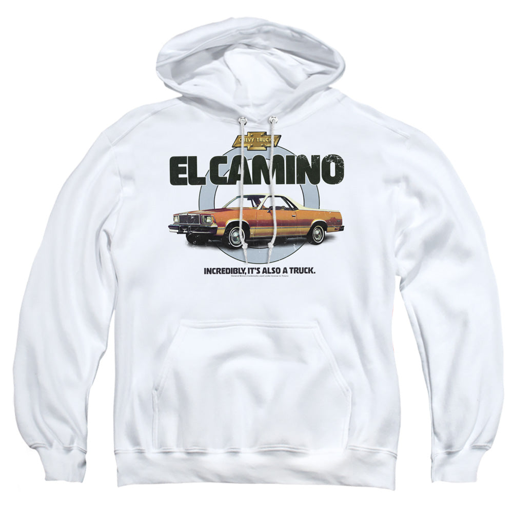 Chevrolet Also A Truck Mens Hoodie White Officially Licensed