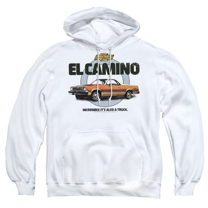 Chevrolet Also A Truck Mens Hoodie White Officially Licensed