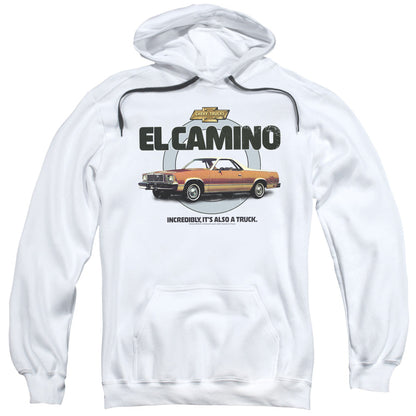 Chevrolet Also A Truck Mens Hoodie White Officially Licensed