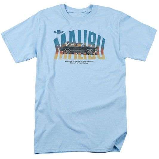Chevrolet Thumbs Up Mens T Shirt Light Blue Officially Licensed
