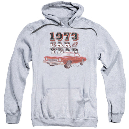 Chevrolet Car Of The Year Mens Hoodie Athletic Heather Officially Licensed