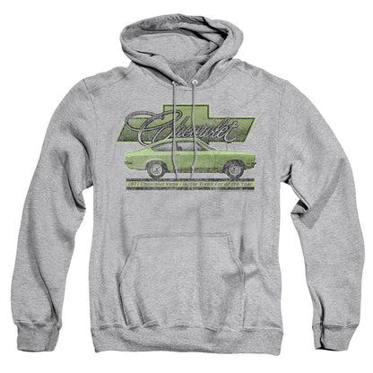 Chevrolet Vega Car Of The Year 71 Mens Hoodie Athletic Heather Officially Licensed