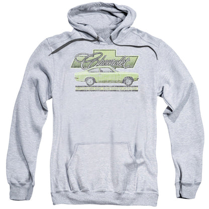Chevrolet Vega Car Of The Year 71 Mens Hoodie Athletic Heather Officially Licensed