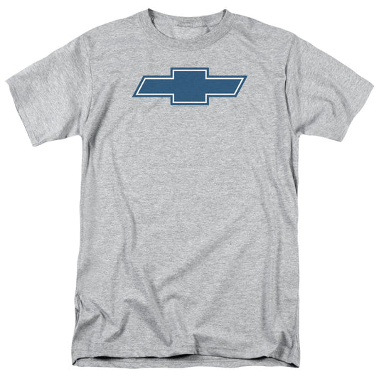 Chevrolet Simple Vintage Bowtie Mens T Shirt Athletic Heather Officially Licensed