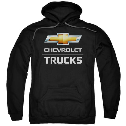Chevrolet Trucks Mens Hoodie Black Officially Licensed