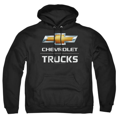 Chevrolet Trucks Mens Hoodie Black Officially Licensed