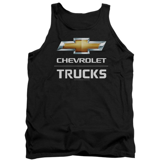 Chevrolet Trucks Mens Tank Top Shirt Black Officially Licensed