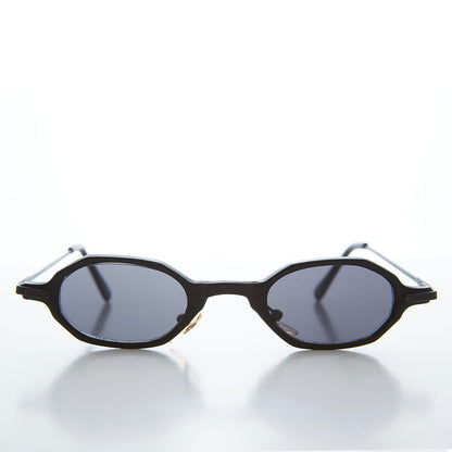 Small Spectacle Vintage Sunglasses - Clay
