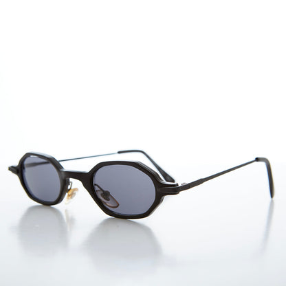 Small Spectacle Vintage Sunglasses - Clay
