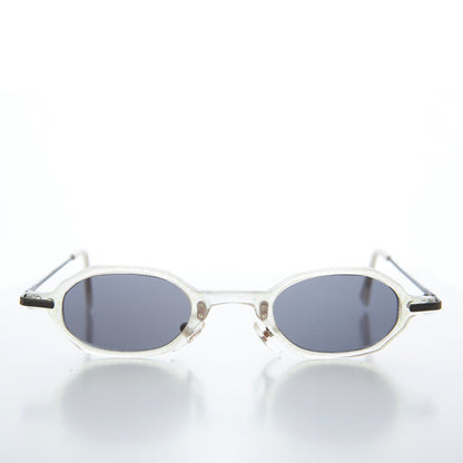 Small Spectacle Vintage Sunglasses - Clay