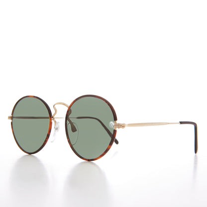 Round Polo Tortoise Vintage Sunglasses - Clerk