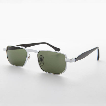 Narrow Rectangular 90s Vintage Sunglass - Clint