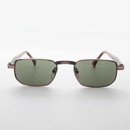 Narrow Rectangular 90s Vintage Sunglass - Clint