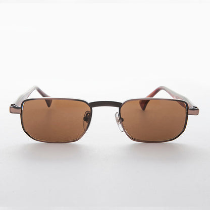 Narrow Rectangular 90s Vintage Sunglass - Clint