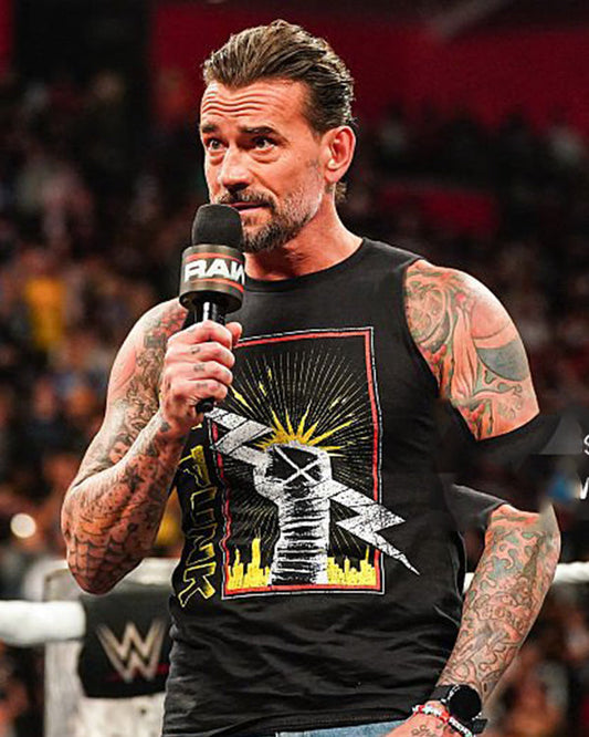 CM Punk Chicago Fist Tank Top