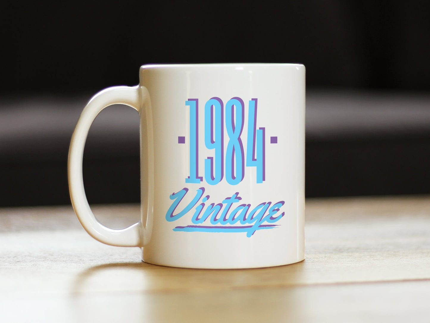 Vintage 1984 - Fun 42nd Birthday Coffee Mug Gifts for Men & Women Turning 42 - Retro Coffee Cups