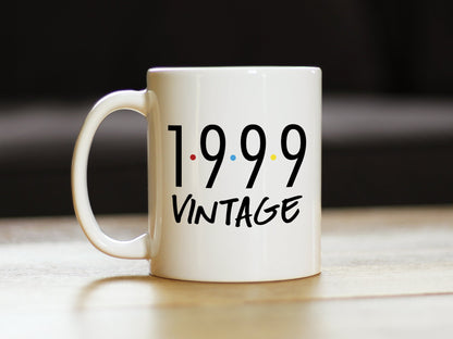 Vintage 1999 - Fun 26th Birthday Coffee Mug Gifts for Men & Women Turning 26 - Retro Coffee Cups