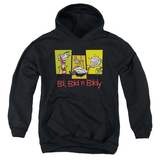 Ed Edd N Eddy 3 Eds Kids Youth Hoodie Black Officially Licensed